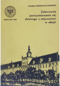 Zaburzenia porozumiewania się słownego z otoczeniem w afazji