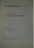 Polonez katalog tematyczny II