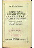 Nawiedzenia przenajświętszego Sakramentu i Najśw Marji Panny 1935 r.