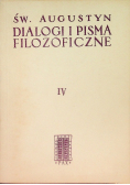 Dialogi  i pisma filozoficzne Tom IV