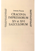 Cracovia impressorum XV et XVI saeculorum reprint z 1922 r.