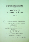 Rocznik podhalański Tom 5