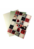 Karton 300g motywy ślubne 24x34cm 3 ark MIX