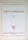 Zeszyty oświęcimskie 5