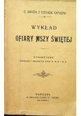 Wykład ofiary mszy świętej 1912r