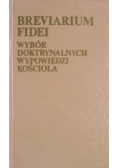 Brevarium fidei wybór doktrynalnych wypowiedzi kościoła