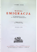 Wielka emigracja