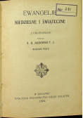 Ewangelje niedzielne i świąteczne 1923 r