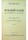 Wolność nauki 1930 r.