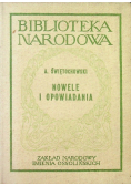 Świętochowski Nowele i opowiadania