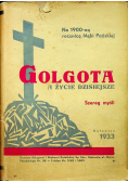 Golgota a życie dzisiejsze 1933 r.