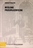 Myślenie przedfilozoficzne