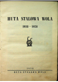 Huta stalowa wola 1938 1958