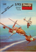 Mały modelarz Nr 5 / 93 Angielski samolot myśliwski Westland Whirlwind