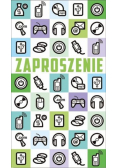 Zaproszenie Urodziny dziecięce (10szt)
