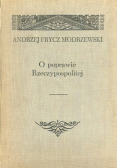 O poprawie Rzeczypospolitej tom I