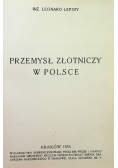 Złotnictwo w Polsce 1933 r.