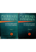 Psychologia eksperymentalna  2 tomy