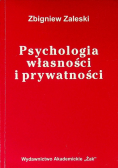 Psychologia własności i prywatności