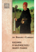 Kazania o najświętszej Maryi Pannie