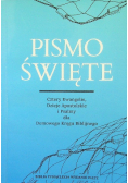 Pismo święte Cztery ewangelie Dzieje apostolskie