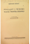 Poglądy i widoki nauki współczesnej 1936 r.