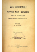 Nauki katechismowe Tom I 1886 r