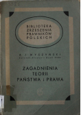 Zagadnienia teorii państwa i prawa