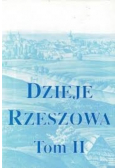 Dzieje Rzeszowa Tom II
