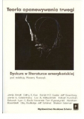 Teoria opanowania trwogi dyskurs w literaturze amerykańskiej