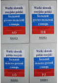 Wielki słownik rosyjsko polski polsko rosyjski 4 Tomy