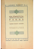 Najświętsza Panna wzorem pokory i cichości 1934 r.