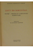 Listy do Koryntian