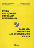 Studia nad językiem informacją i komunikacją