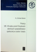 Prorocy VIII i VII wieku przed Chrystusem obrońcami sprawiedliwości społecznej w Judzie i Izraelu