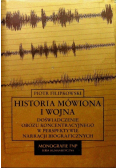 Historia mówiona i wojna