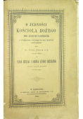 O Jedności Kościoła Bożego 1885 r.