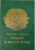 Dominikanie średniowieczni Teksty o Matce Bożej