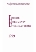 Polskie Dokumenty Dyplomatyczne 1959