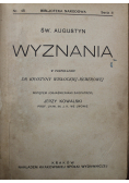 Św Augustyn Wyznania 1929 r.