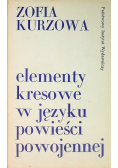 Elementy kresowe w języku powieści powojennej