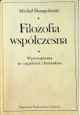 Filozofia współczesna Wprowadzenie do zagadnień i kierunków
