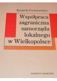 Współpraca zagraniczna samorządu lokalnego w Wielkopolsce