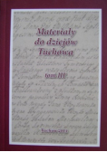 Materiały do dziejów Tuchowa Tom 3