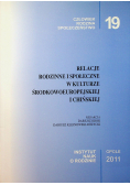 Relacje rodzinne i społeczne w kulturze środkowoeuropejskiej i chińskiej