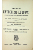 Katolicki Katechizm Ludowy 1927 r.