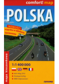 Polska mapa kieszonkowa 1:1 400 000