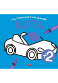Auta Kolorowanka z naklejkami