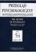 Przegląd psychologiczny Tom 52