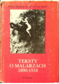 Teksty o malarzach 1890 - 1918
